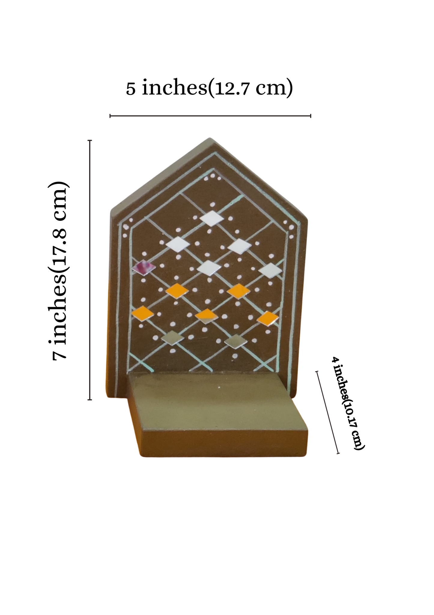 Kutty Maadam - Olive Brown - Diamond Beauty - Single Piece