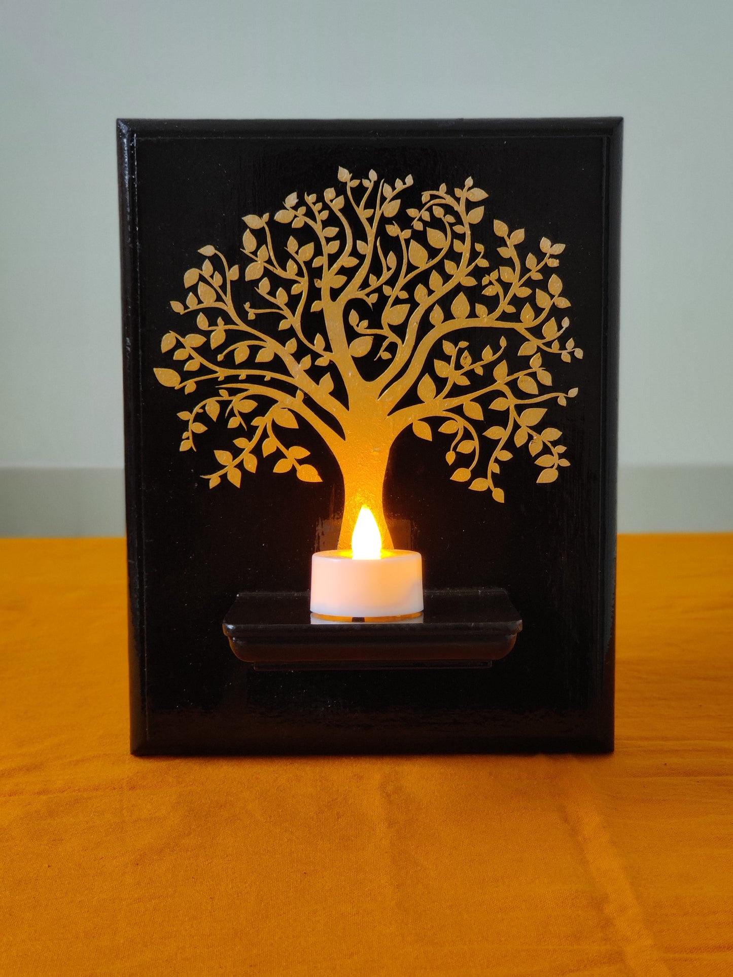 Tree of Life - A Symbol Of Prosperity - Dark Brown - Single Piece