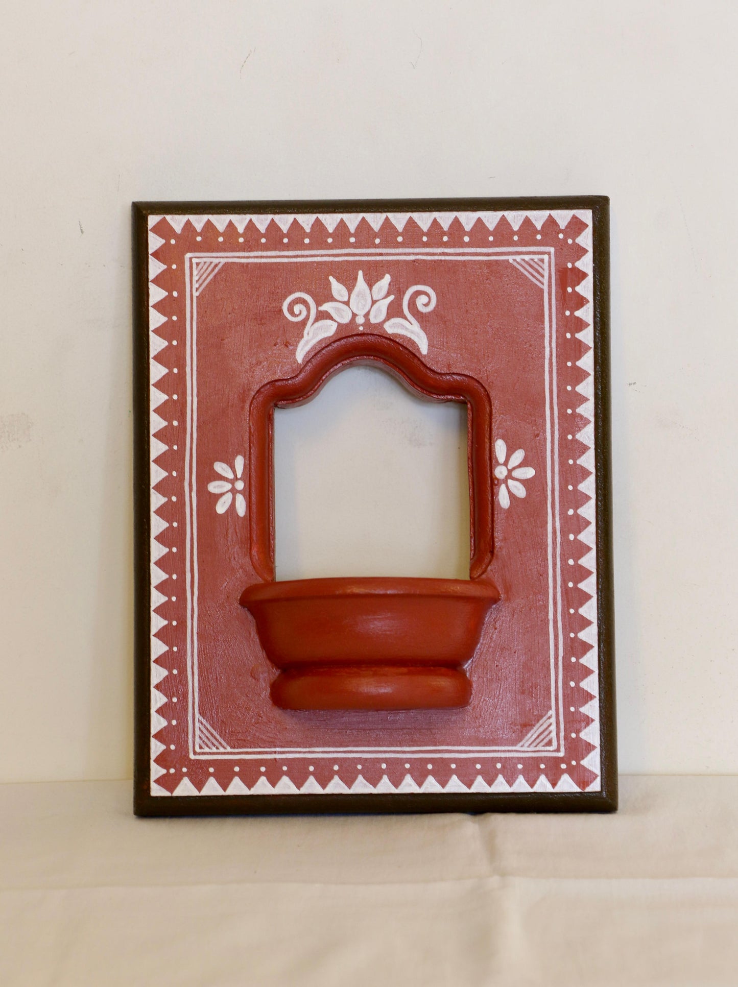 Heritage Blossom - Terracota Red Delight - Set Of 2