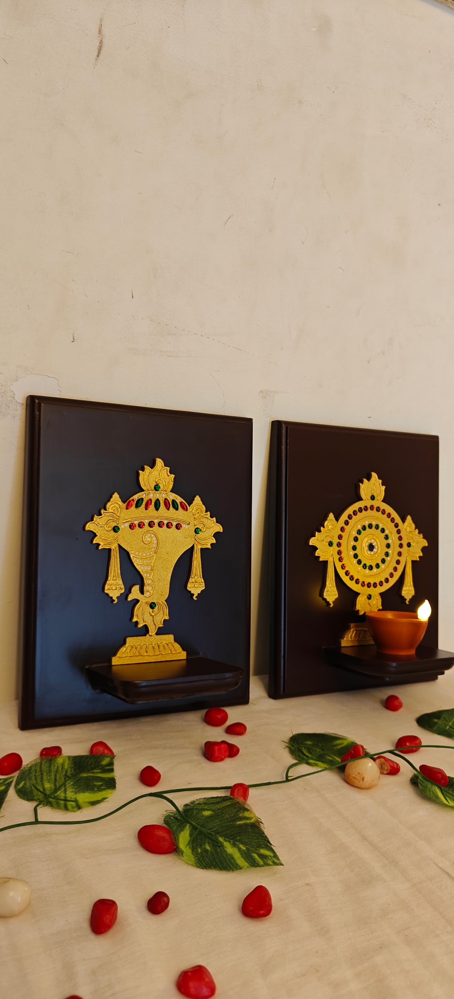Sangu Chakram - Dark Brown - Set Of 2
