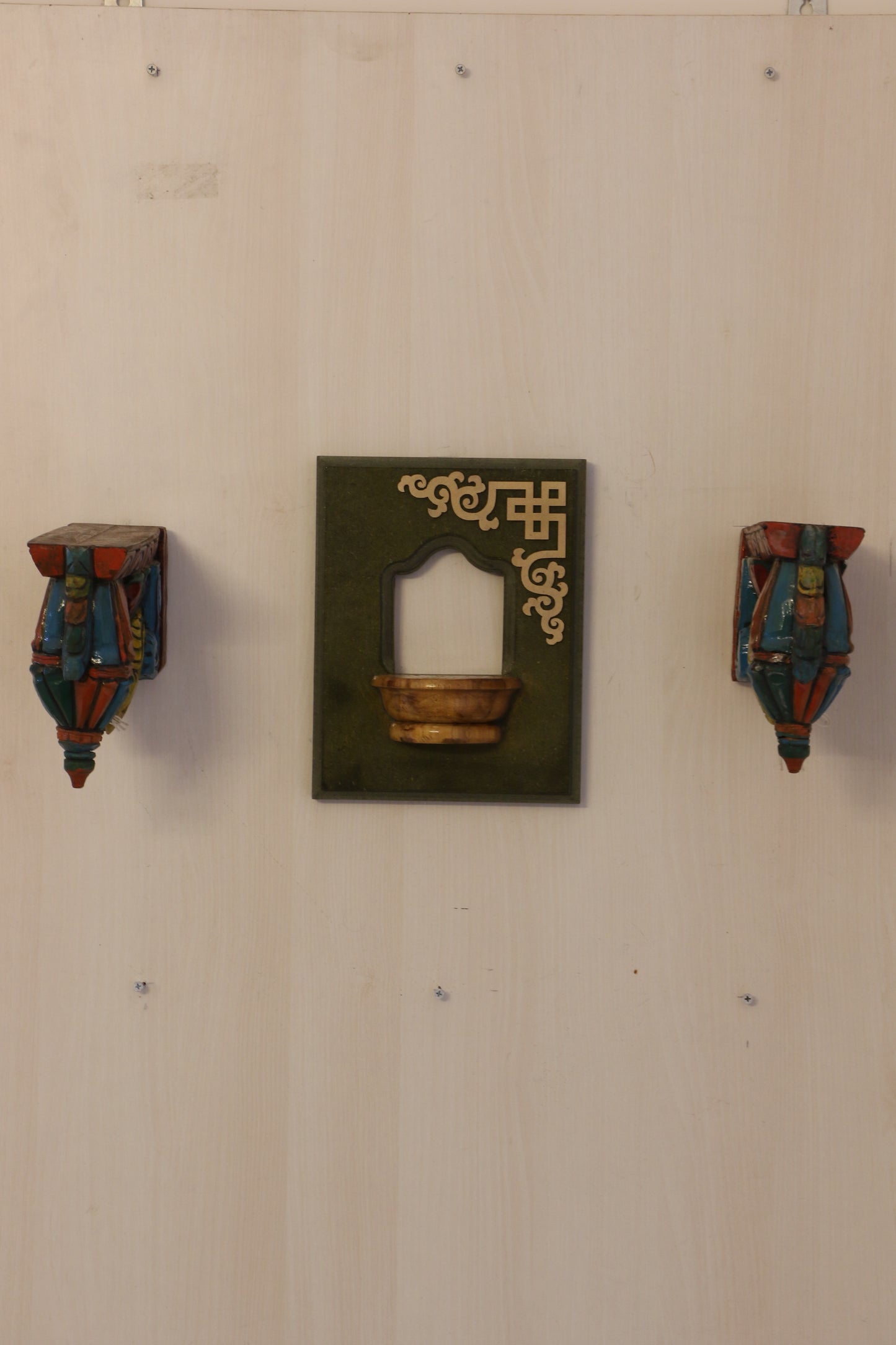 Boho Vibes - Rustic Corner Charm - Set Of 2
