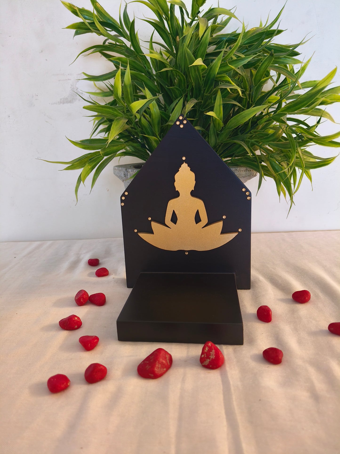 Kutty Maadam - Dark Brown - Buddha Design - Single Piece