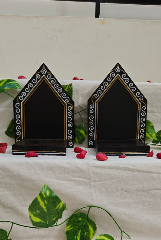 Kutty Maadam - Dark Brown - Border Elegance 3 - Set Of 2