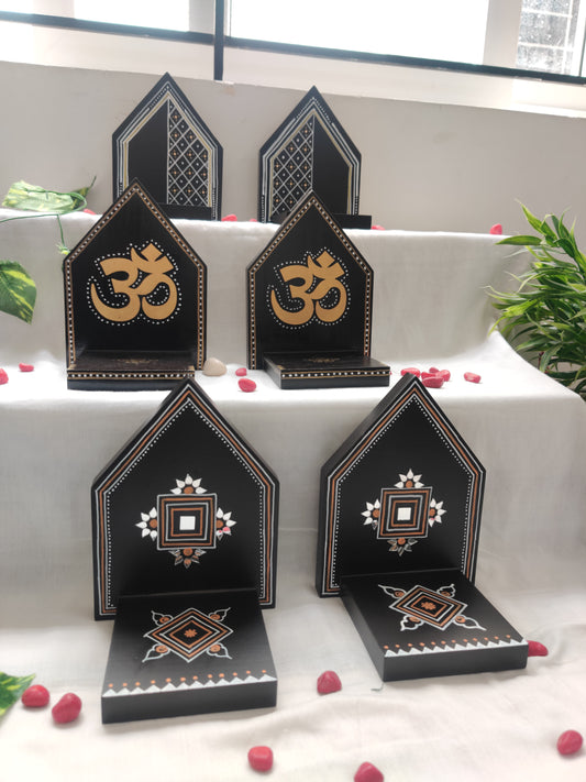 Kutty Maadams - Dark Brown - Assorted Combo - Set Of 6