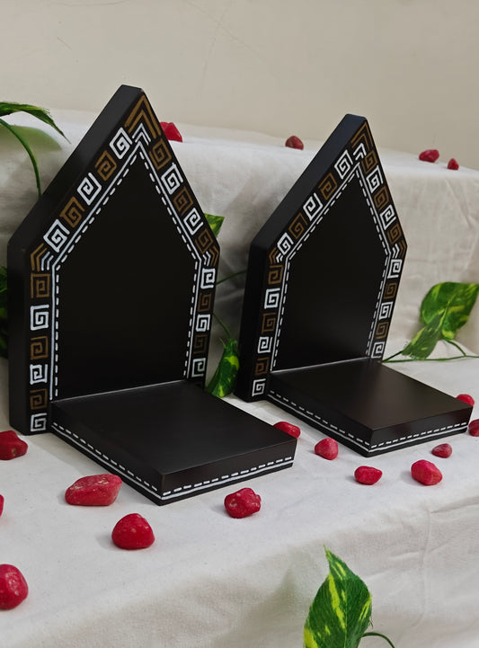 Kutty Maadam - Dark Brown - Border Elegance 2 - Set Of 2