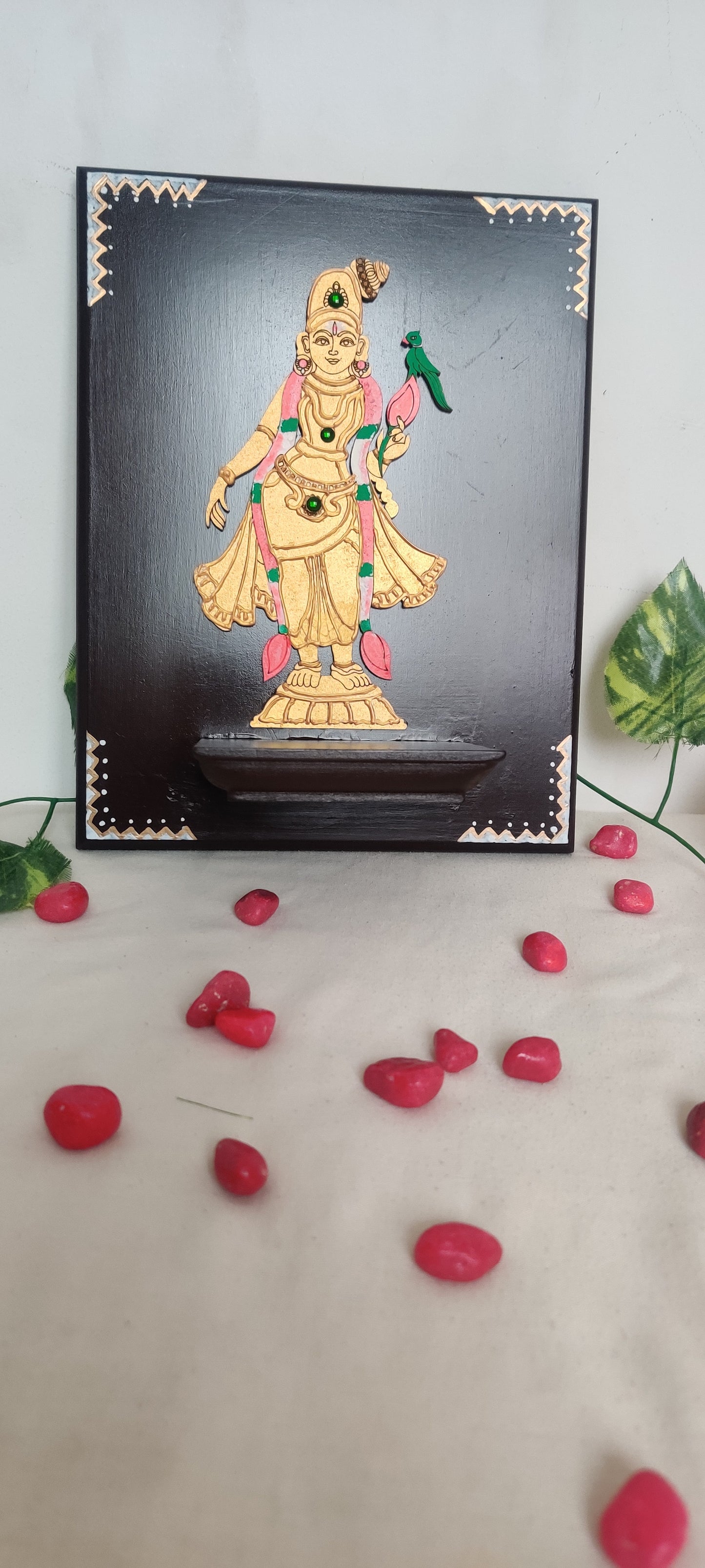 Goddess Meenakshi - Dark Brown - Single Piece