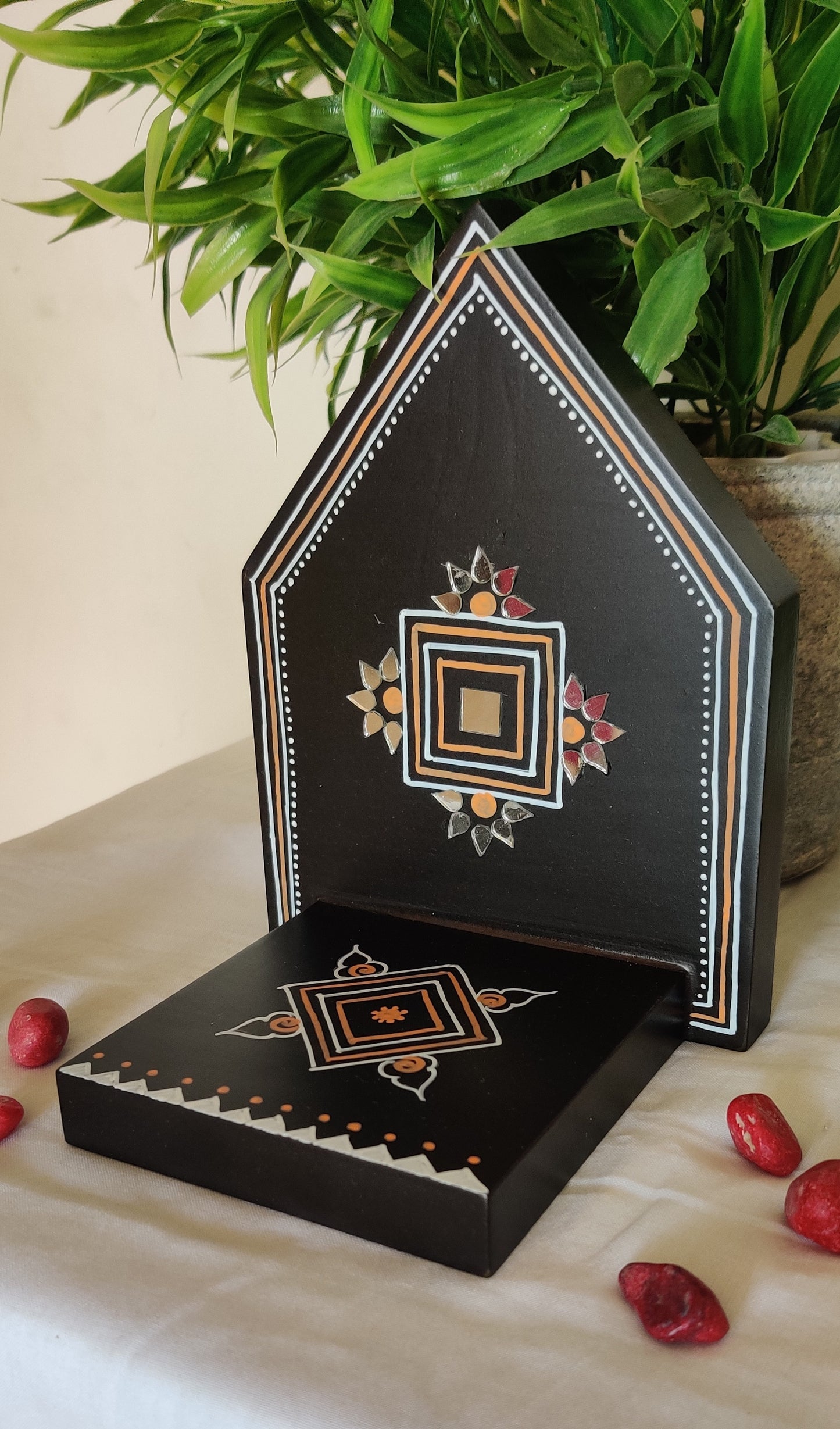 Kutty Maadams - Dark Brown - Assorted Combo - Set Of 6