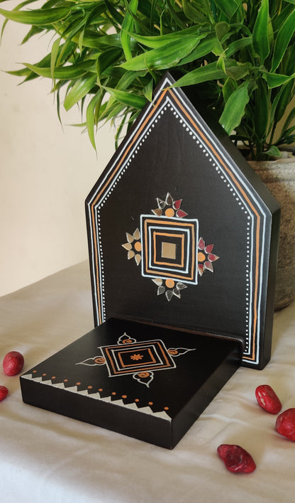 Kutty Maadams - Dark Brown - Assorted Combo - Set Of 6