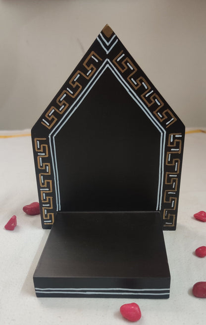 Kutty Maadam - Dark Brown - Border Elegance - Single Piece