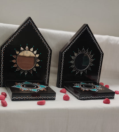 Kutty Maadams - Dark Brown - Assorted Combo Set of 10