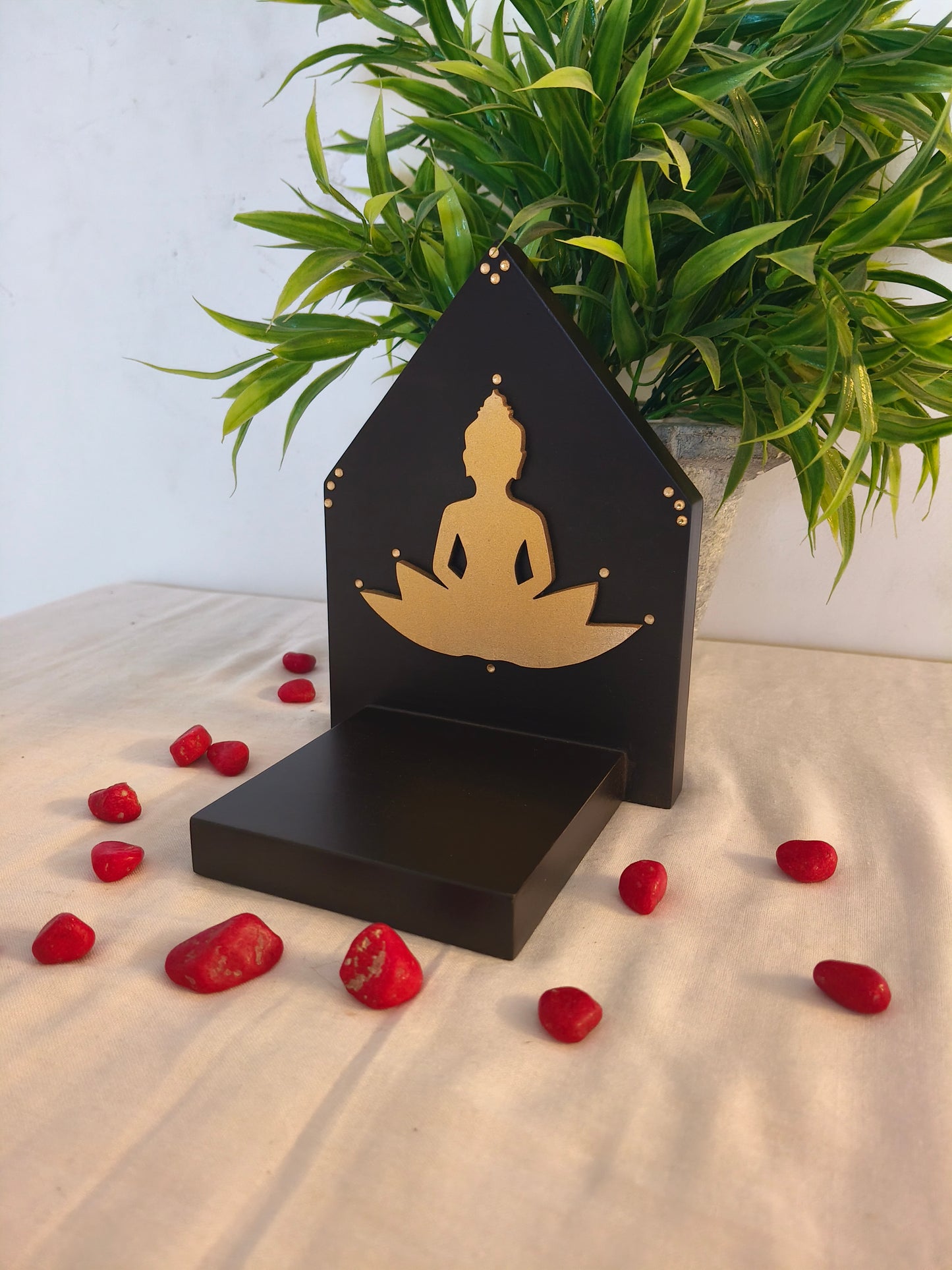 Kutty Maadam - Dark Brown - Buddha Design - Single Piece