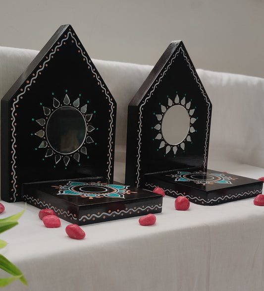 Kutty Maadam - Dark Brown - Solar Radiance - Set Of 2