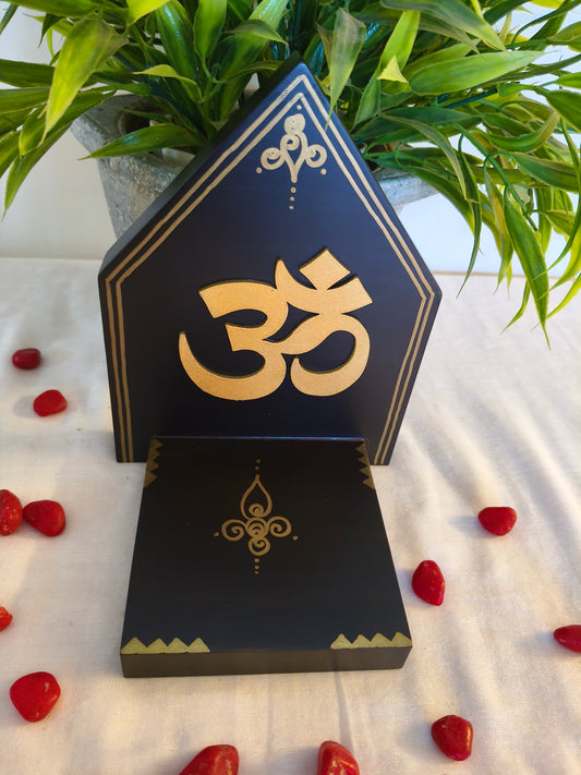 Kutty Maadam - Dark Brown - Om Design 2 - Single Piece