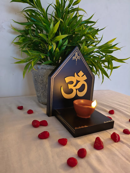 Kutty Maadam - Dark Brown - Om Design 2 - Single Piece